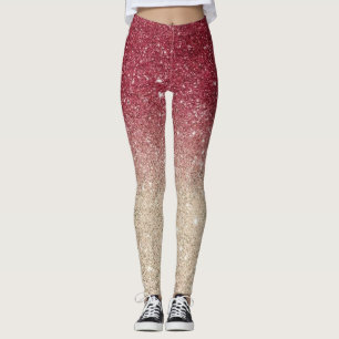 Leggings Parties scintillant gris moderne étincelles