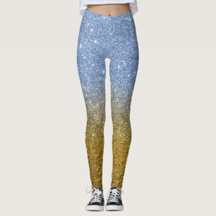 Leggings Parties scintillant gris moderne étincelles