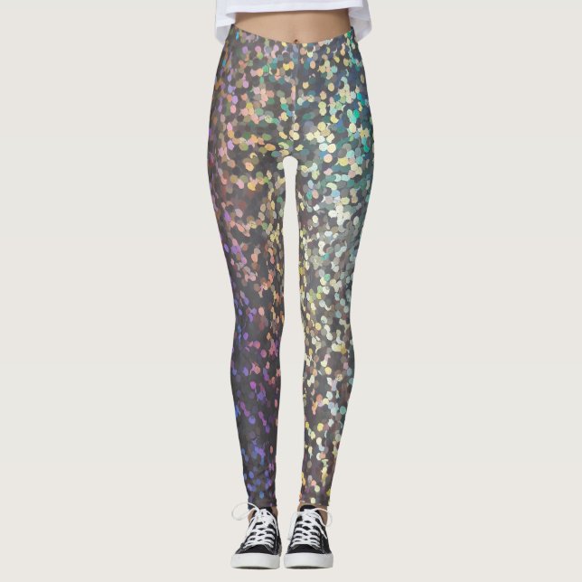 Leggings Parties scintillant livre étincelante (Devant)