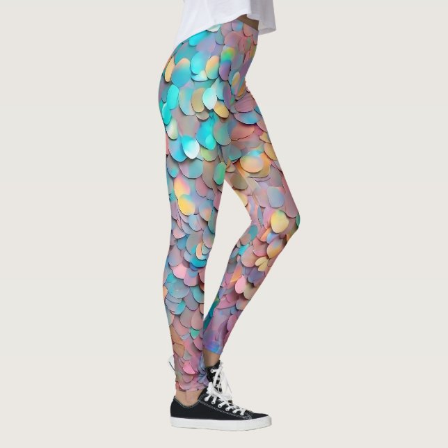 Leggings Parties scintillant Opal Holographie Collection mo (Droite)