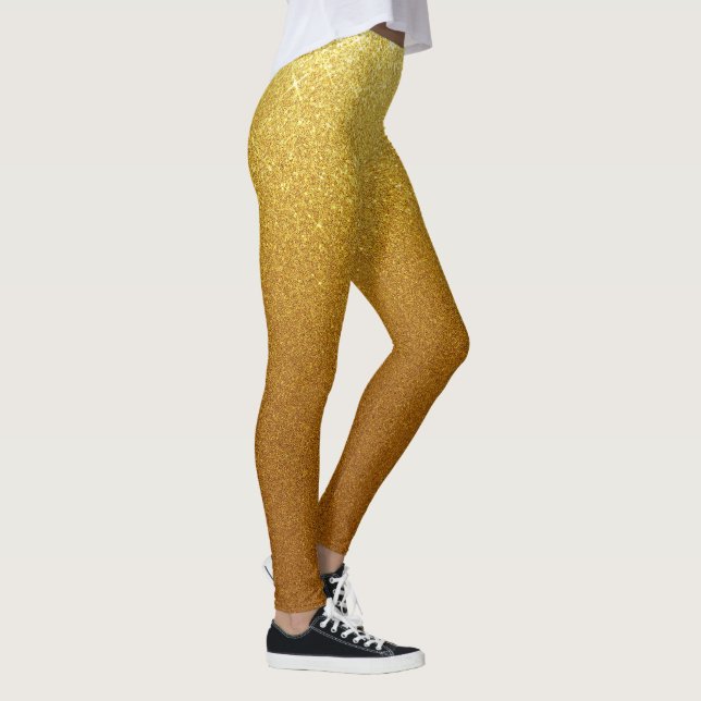 Leggings Parties scintillant or chatoyante (Droite)
