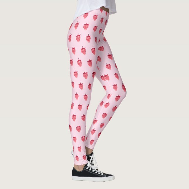 Leggings Parties scintillant rose mignonne (Droite)