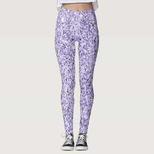 Leggings Parties scintillant violette ultra violette