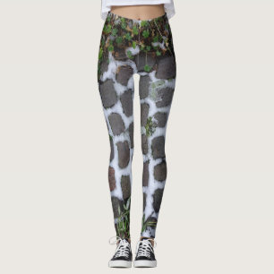 Leggings Passerelle de jardin neigeux