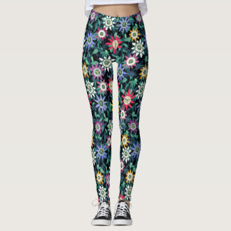 Leggings passiflora