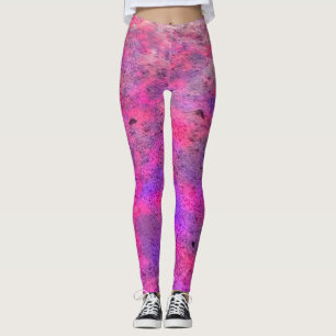 Leggings Passion pour les Motifs roses