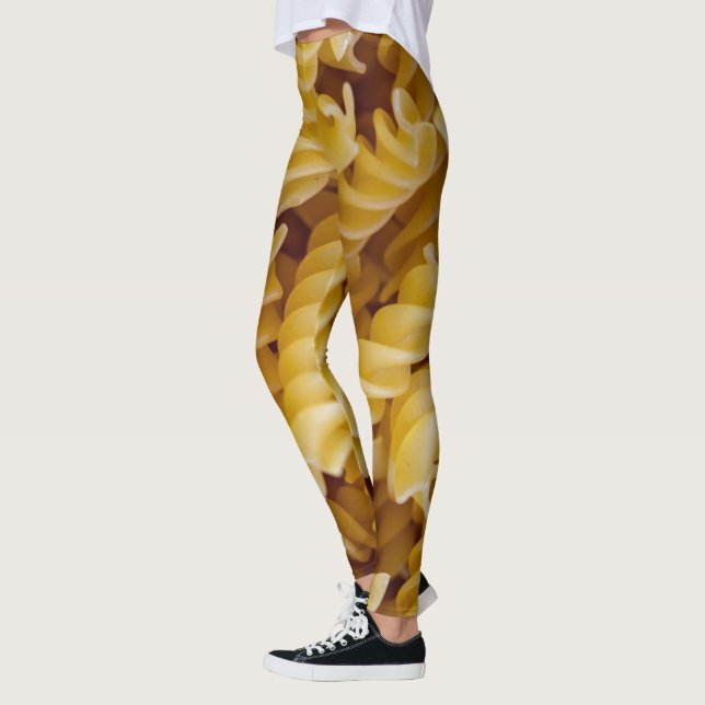 Leggings Pasta Fusilli Noodles (Gauche)
