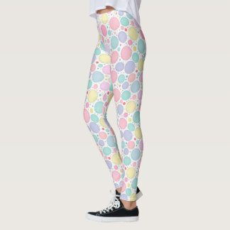 Leggings Pastel Dots Un-Perfect Pattern