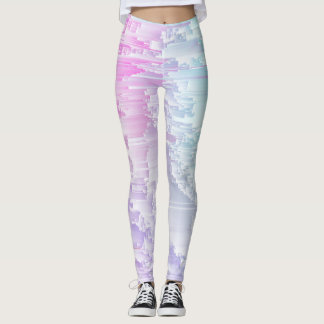 Leggings Pastel Glitch
