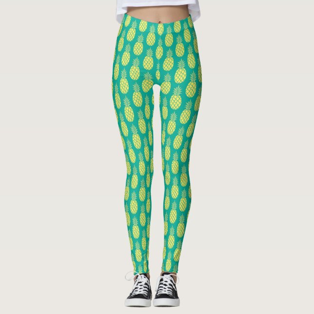 Leggings Pastel Pineapples 2 (Devant)