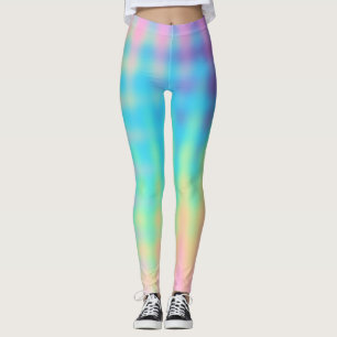 Leggings Pastel Rainbow Design
