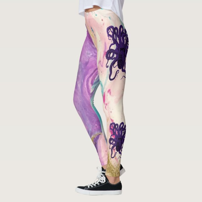 Leggings Pastel Tentacles (Gauche)