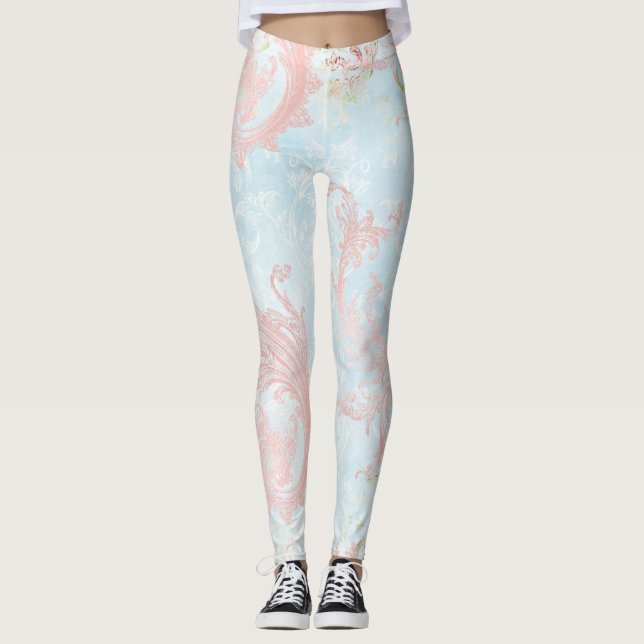 Leggings pastel tourbillonnant (Devant)