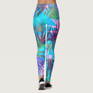 Leggings Pastel Tropical