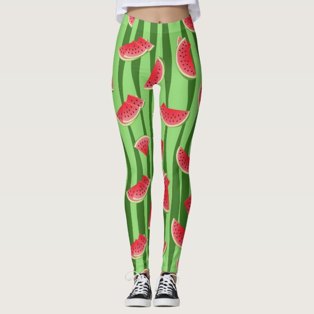 Leggings Pastèque (Devant)