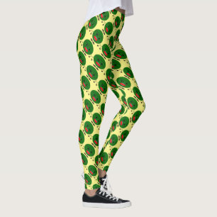 Leggings Pastèque en colère par Kenneth Yoncich