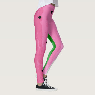 Leggings pastèque moderne imprimer
