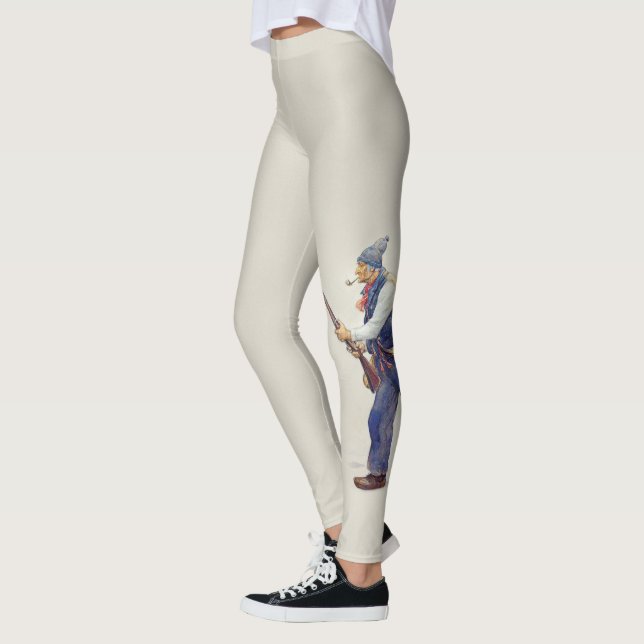 Leggings Patriote Québec Rébellion 1837-1838 Henri Julien (Gauche)