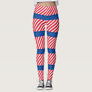 Leggings patriotique américain
