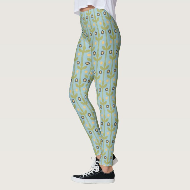 Leggings Patters de Floral (Gauche)
