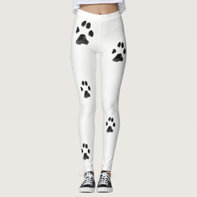 Leggings Pattes dalmatiennes (Devant)