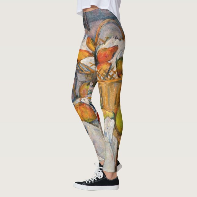 Leggings Paul Cezanne - La vie morte avec panier (Gauche)