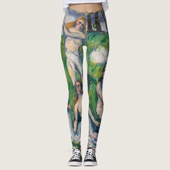 Leggings Paul Cezanne - Quatre Bathers (Devant)
