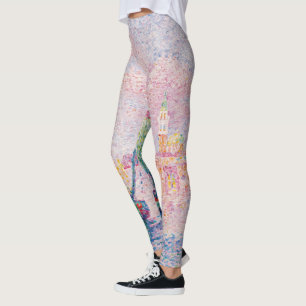 Leggings Paul Signac - Venise, Le Nuage Rose