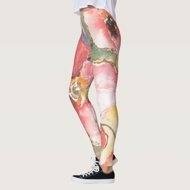 Leggings Pavots mous I (Gauche)