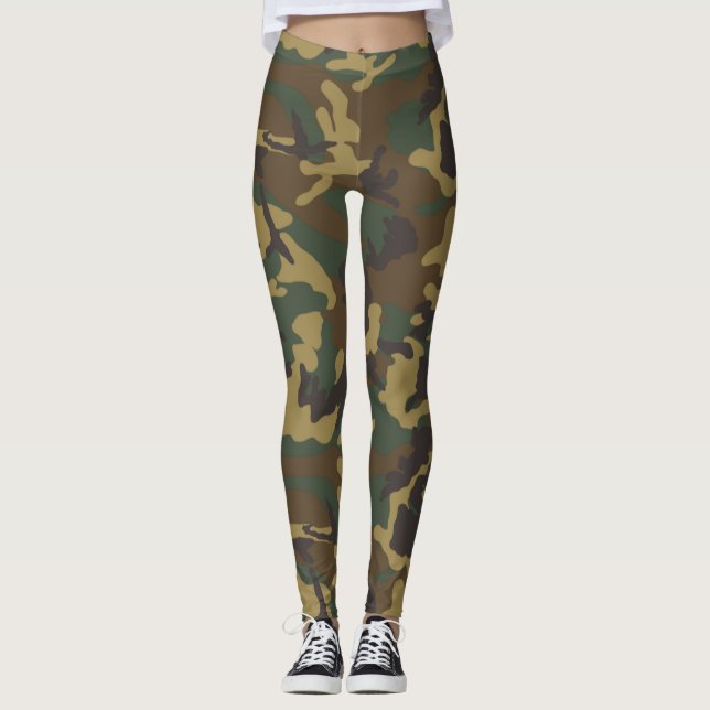 LEGGINGS PAYS DE LA CÔTE PACIFIQUE CAMO (Devant)