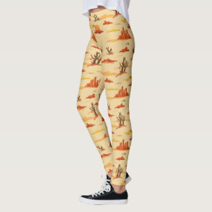 Leggings Paysage du désert Arizona Motif