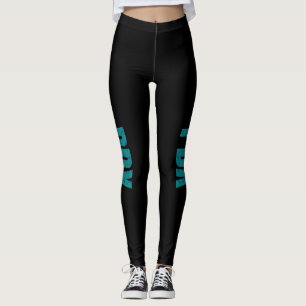 Leggings PDX Portland - Texte du tapis de l'aéroport