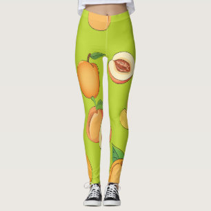 Leggings Peach Pattern 4