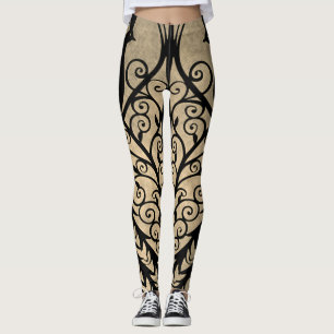 Leggings Peacock vintages