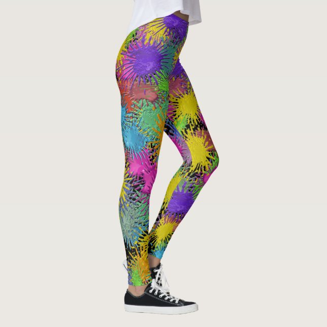 Leggings Peintres Pantalon Pop Pallings mode (Droite)
