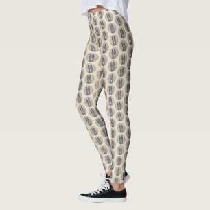 Leggings Peinture de berger hollandais - jolie art original