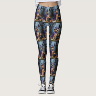 Leggings Peinture d'Halloween capricieuse pour chien de Coc