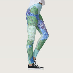 Leggings Peinture d'Hydrangea