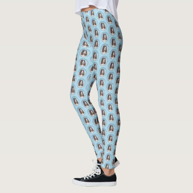 Leggings Peinture espagnole Springer anglaise Peinture orig (Gauche)