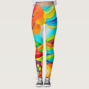 Leggings Peinture Harmonie à flanc de colline