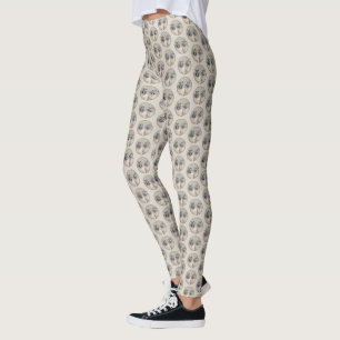 Leggings Peinture Keeshond Brothers - Art Chien original