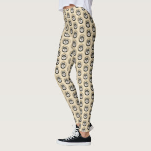 Leggings Peinture Lapphund Finlandaise - Joli art original
