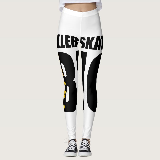LEGGINGS PENSEZ GRAND ROLLER SKATING SPORTS DESIGNERS (Devant)