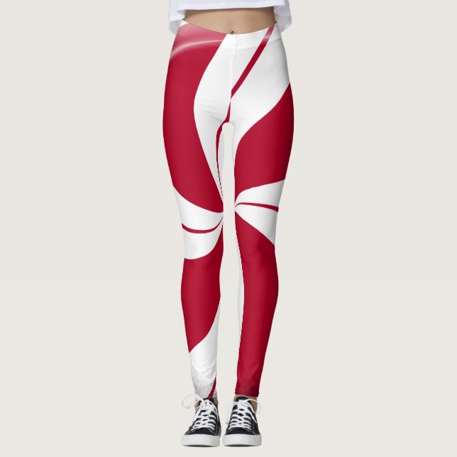 Leggings Peppermint Swirl (Devant)