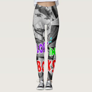 Leggings Perdu Dans Les Alphabets De Livres