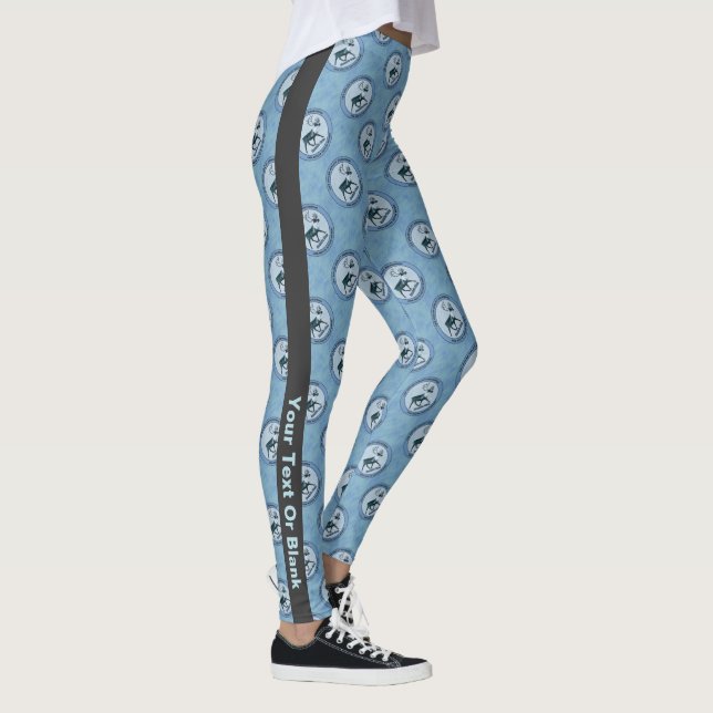 Leggings Père Noël 1er Polar Airlift Sqdn - Subduit (Droite)