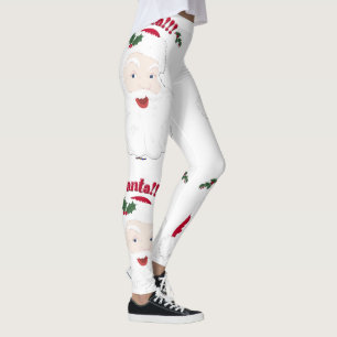 Leggings Père Noël vintage