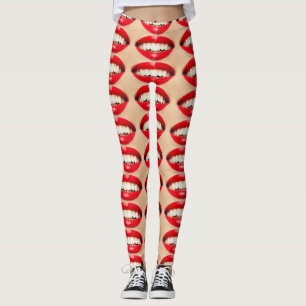 Leggings Perfect Smile Femme Fatale Pop-art