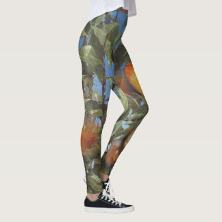 Leggings Persimmon Fruit Tree Belle oeuvre originale