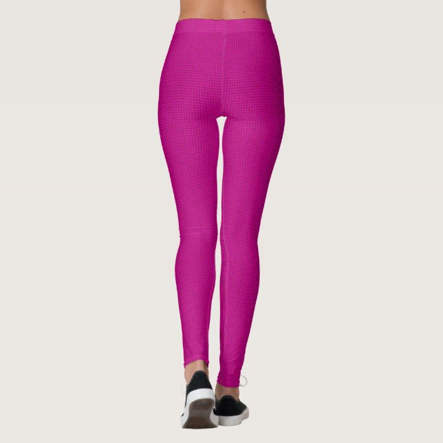 Leggings Personnalisé Ajouter Image Texte Femme Bordeaux Ro (Dos)